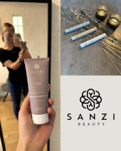 Samarbejde med Sanzi Beauty